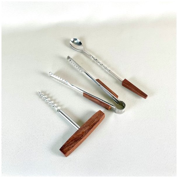 Barst - m/teak, 3 dele