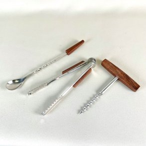 Barst - m/teak, 3 dele