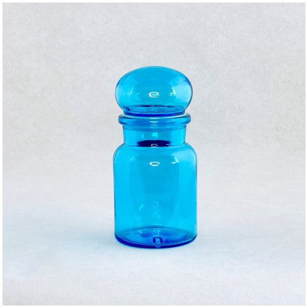 Apotekerglas - belgiske, turkis 