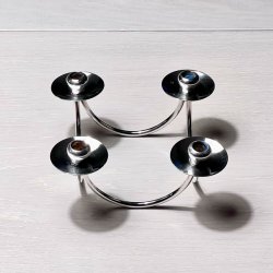 Lysestage - Berg slv, firkant