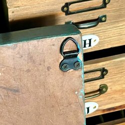 Spejl - Indien, turkis