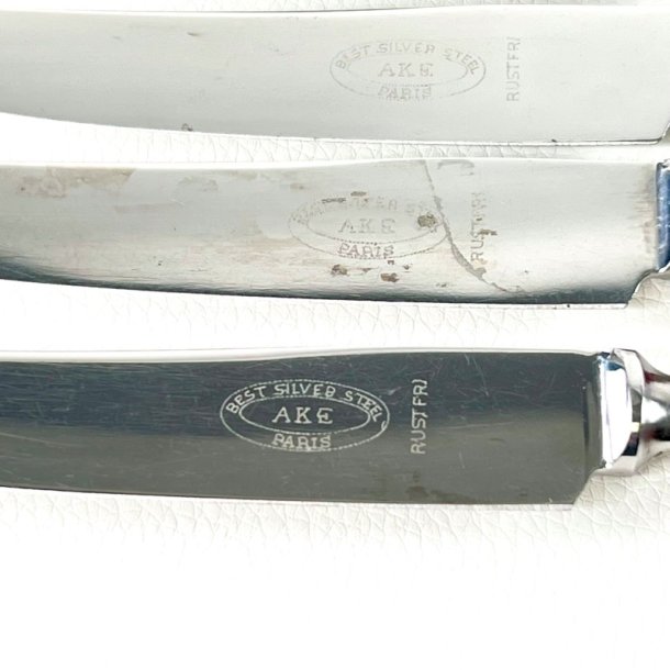 Knive - middagsknive (6 stk samlet) - Paris 