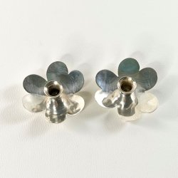 Lysestage p� sm� f�dder - Berg, s�lvplet