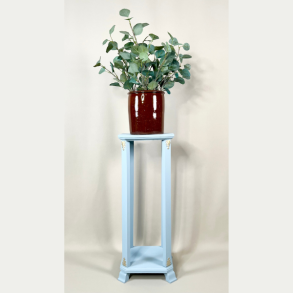 Blomsterbord - opsats lysebl - SOLGT