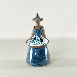 Ulla Skogh kvindefigur i keramik - bl 