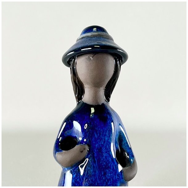 Elsi Bourelius kvindefigur i keramik - bl 