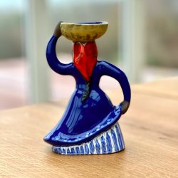 Kvindefigur i keramik - Ulla Skogh