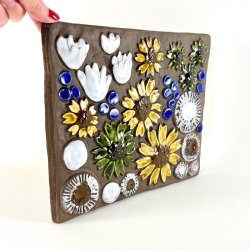 Relief - blomster Jie 769, 24x29 cm