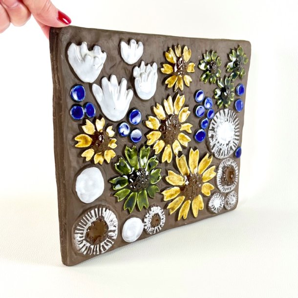 Relief - blomster Jie 769, 24x29 cm