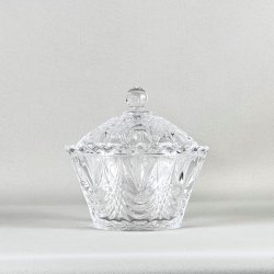 Bonbonniere - lille, let oval m/takker