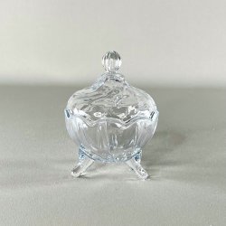 Bonbonniere - rund m/swirl lg