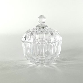 Bonbonniere - rund med riller