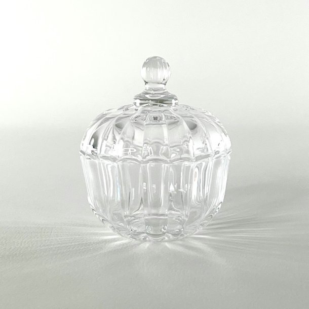 Bonbonniere - rund med riller