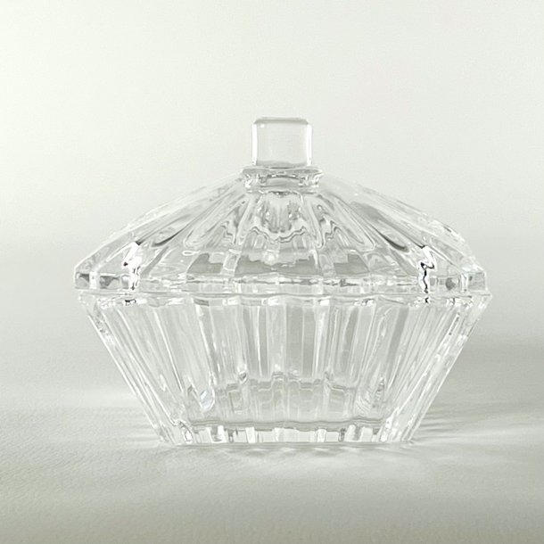 Bonbonniere - firkantet med riller