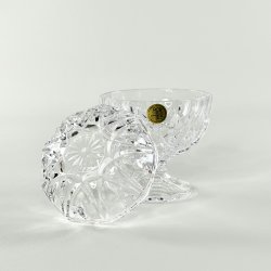 Bonbonniere - rund p fod, RCR krystal 