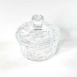 Bonbonniere - krystal med stjernem�nster, H12
