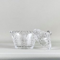 Bonbonniere - lille, let oval m/takker