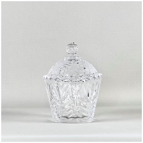 Bonbonniere - lille, let oval m/takker