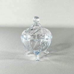 Bonbonniere - rund m/swirl lg