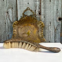 Bordkost m/fejeblad - fransk vintage