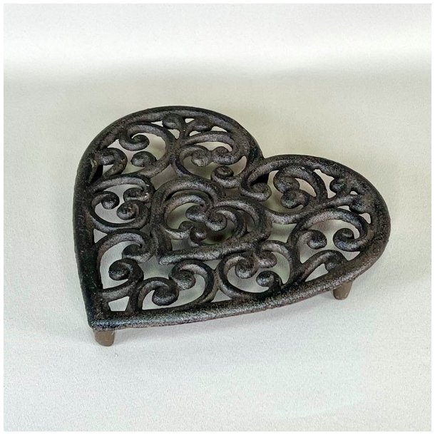 Bordskner - fransk, hjerte