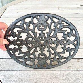 Bordskner - fransk, oval