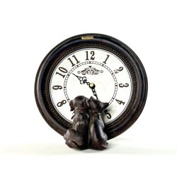 Ur med hund og kat - �21,5 cm