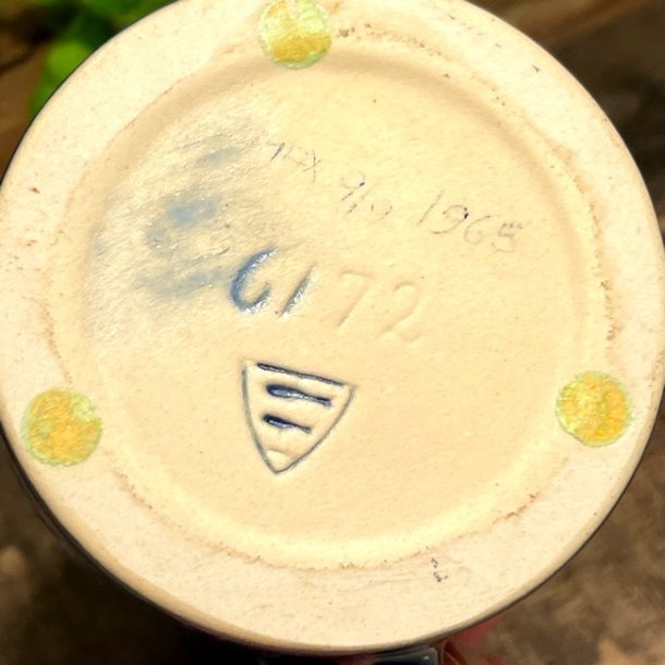 Keramik krus - Michael Andersen, kongebl