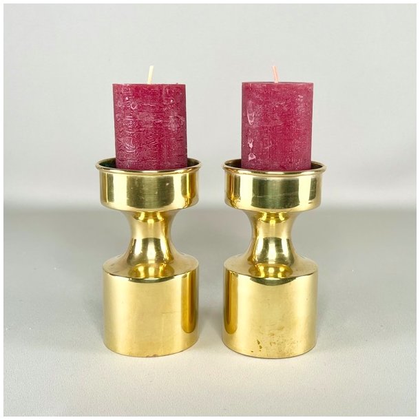 Messing lysestager - Boyes Metalkunst, flere strrelser