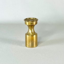 Messing lysestager - Boyes Metalkunst, patinerede