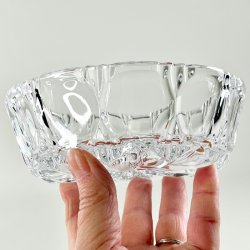 Bonbonniere - krystal, lav med hj top  