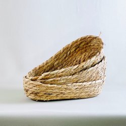 Brdkurv i flettet sgrs - oval