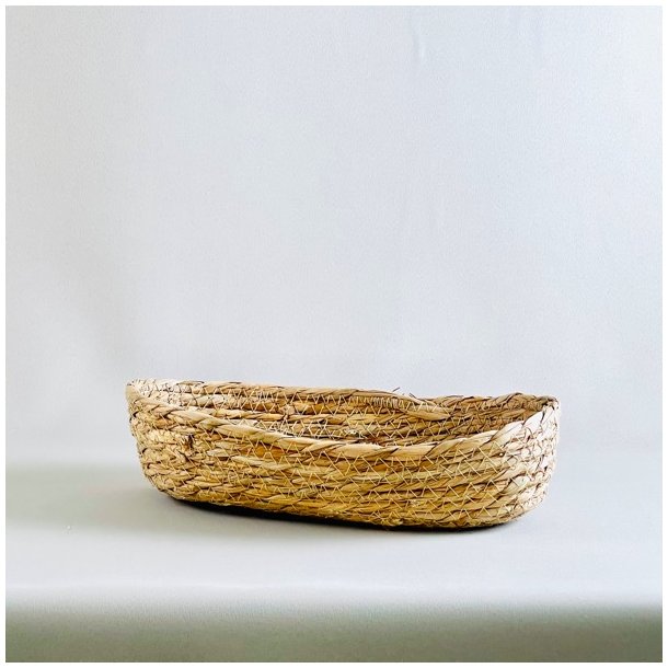 Brdkurv i flettet sgrs - oval