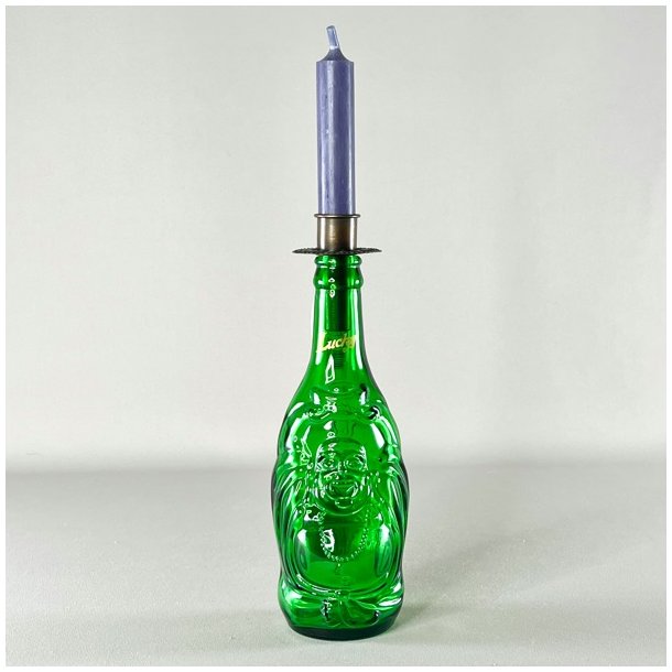Grn flaske - Buddha 