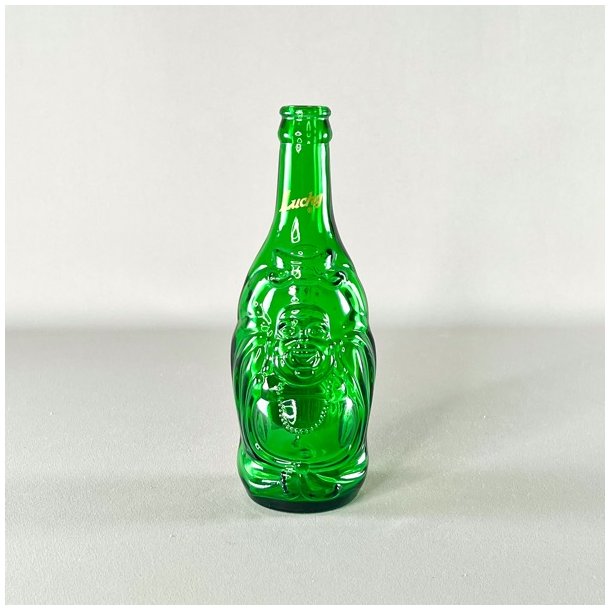 Grn flaske - Buddha 