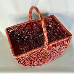 Bykurv i rd pil - 2 strrelser 