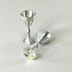 Snapseglas i tin - Carl Hansen 