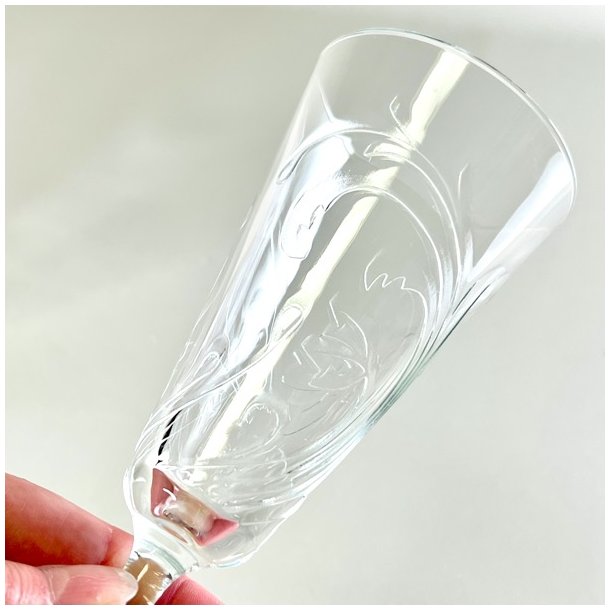 Champagneglas med mnster 