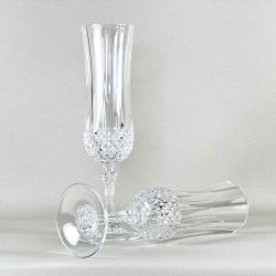 Champagneglas - krystal (4 stk)
