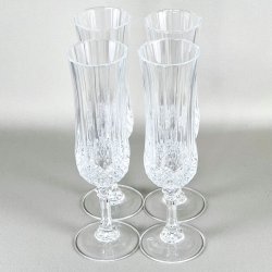 Champagneglas - krystal (4 stk)