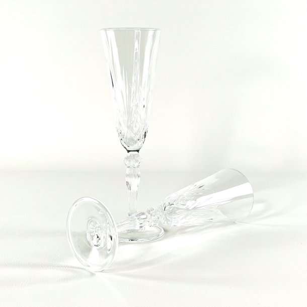Champagneglas - Lyngby Melodia (4 stk samlet)