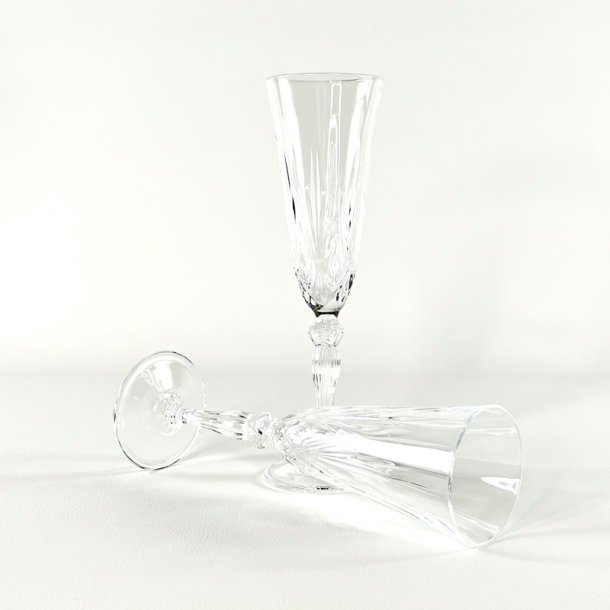 Champagneglas - Lyngby Melodia (4 stk samlet)