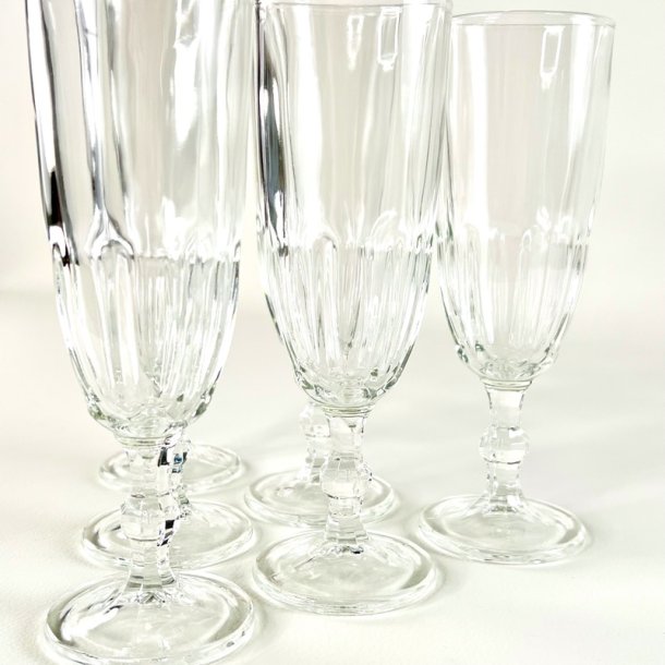 Champagneglas - robuste (6 stk samlet) 