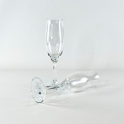 Champagneglas (4 stk samlet) - let tulipanformet 