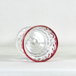 Champagneskle (5 stk) - likrglas m/rd kant 