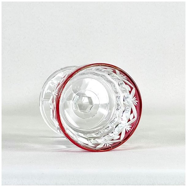 Champagneskle (5 stk) - likrglas m/rd kant 