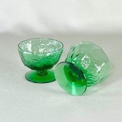 Champagneskle (7 stk) - vintage Morgantown, grn