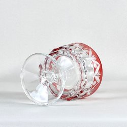 Champagneskle (5 stk) - likrglas m/rd kant 