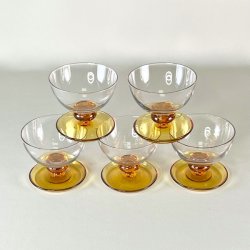 Isglas - Kastrup 'Lis', gylden fod