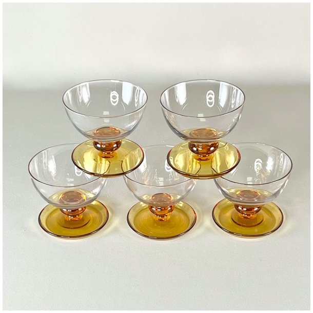 Isglas - Kastrup 'Lis', gylden fod